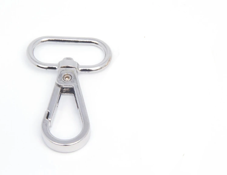 100 шт. золотистого/серебристого цвета металлический вертлюжный крючок для