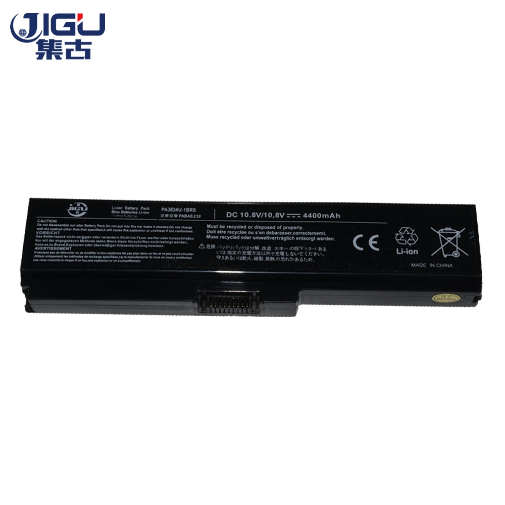 JIGU черный Аккумулятор для ноутбука TOSHIBA Satellite T110D T115 T115D T130 T135 T135D U400 U405 U405D U500 U505 L650