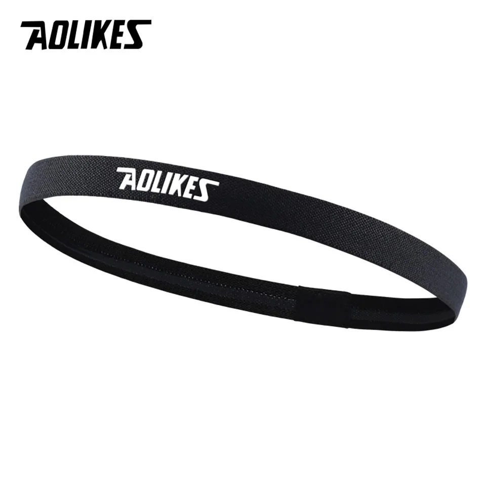 05 AOLIKES 1 шт. нейлоновая Эластичная головная повязка Нескользящая для мужчин и женщин для йоги повязки для волос бегущие потовые повязки повязка на голову для фитнеса - Цвет: 05