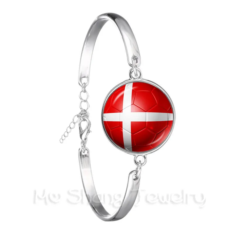 Новинка 2018 классический футбольный браслет с национальным флагом Панама