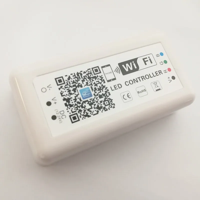 Горячая Распродажа 12V-24V LED RGB WiFi контроллер светильник вой ленты 5050/3538