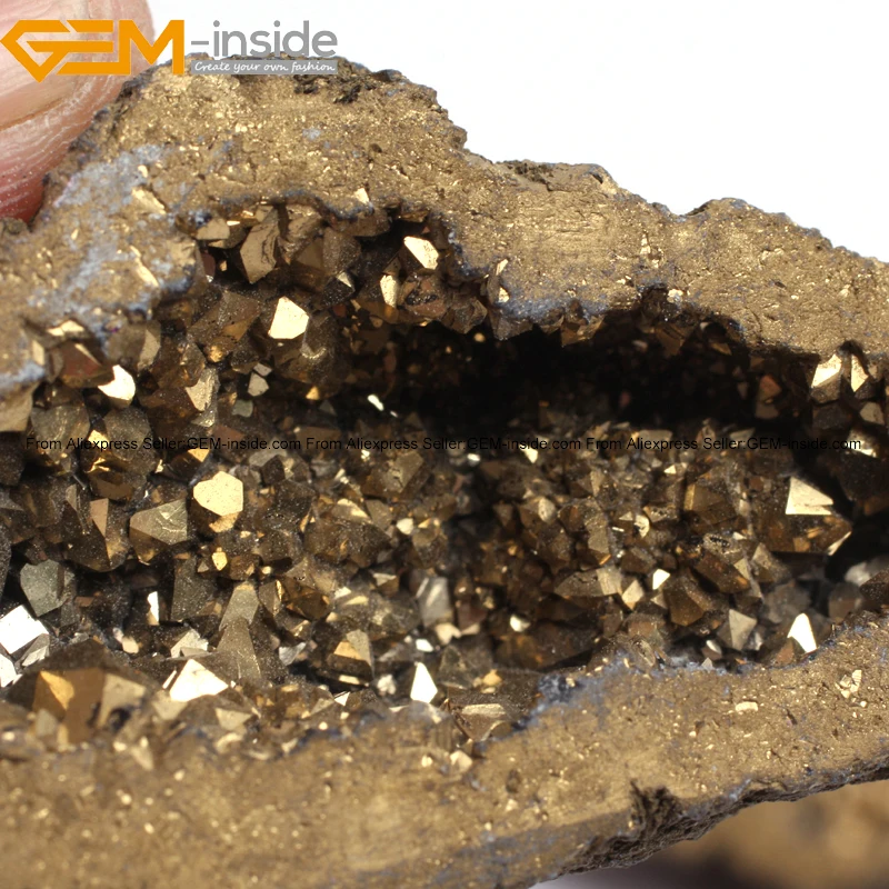 Geode Druzy камень кристалл кварц кластеры сырой бусины для изготовления ювелирных