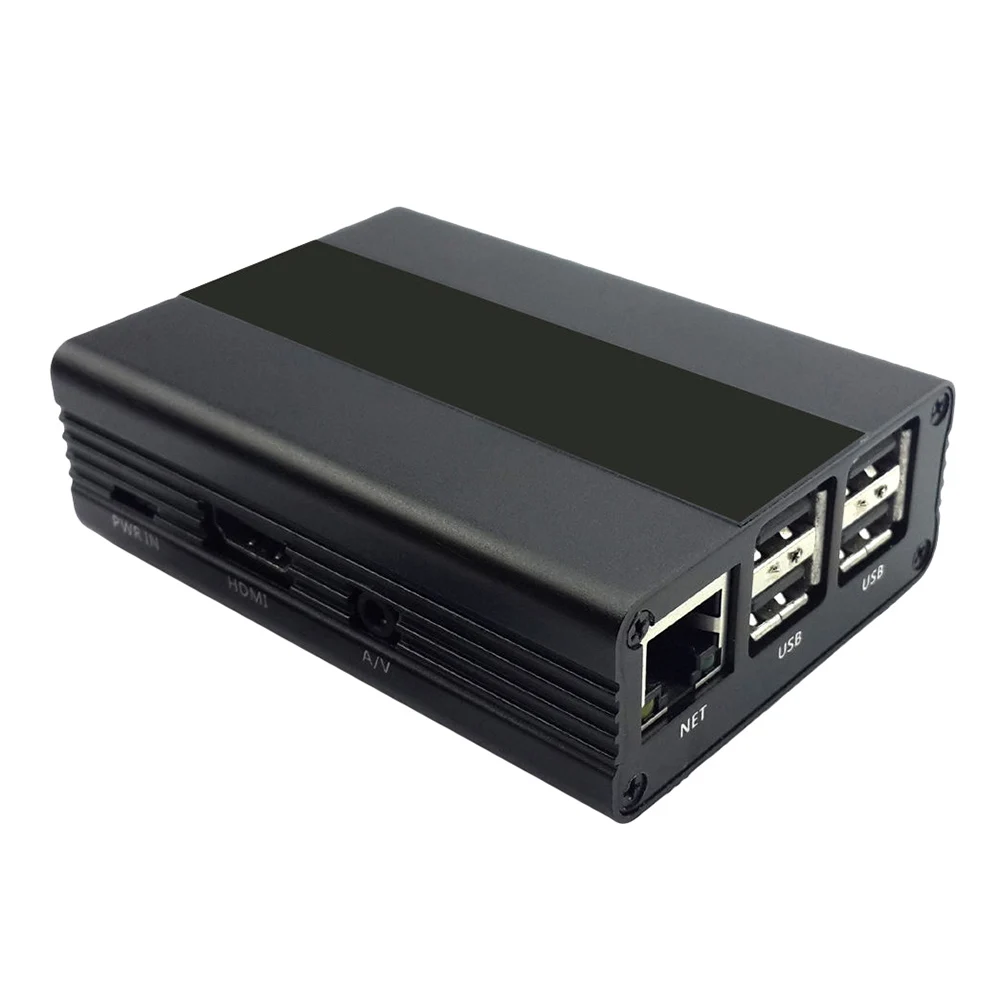 Алюминиевый корпус коробка контейнер для Raspberry Pi 3B + 3 2B с