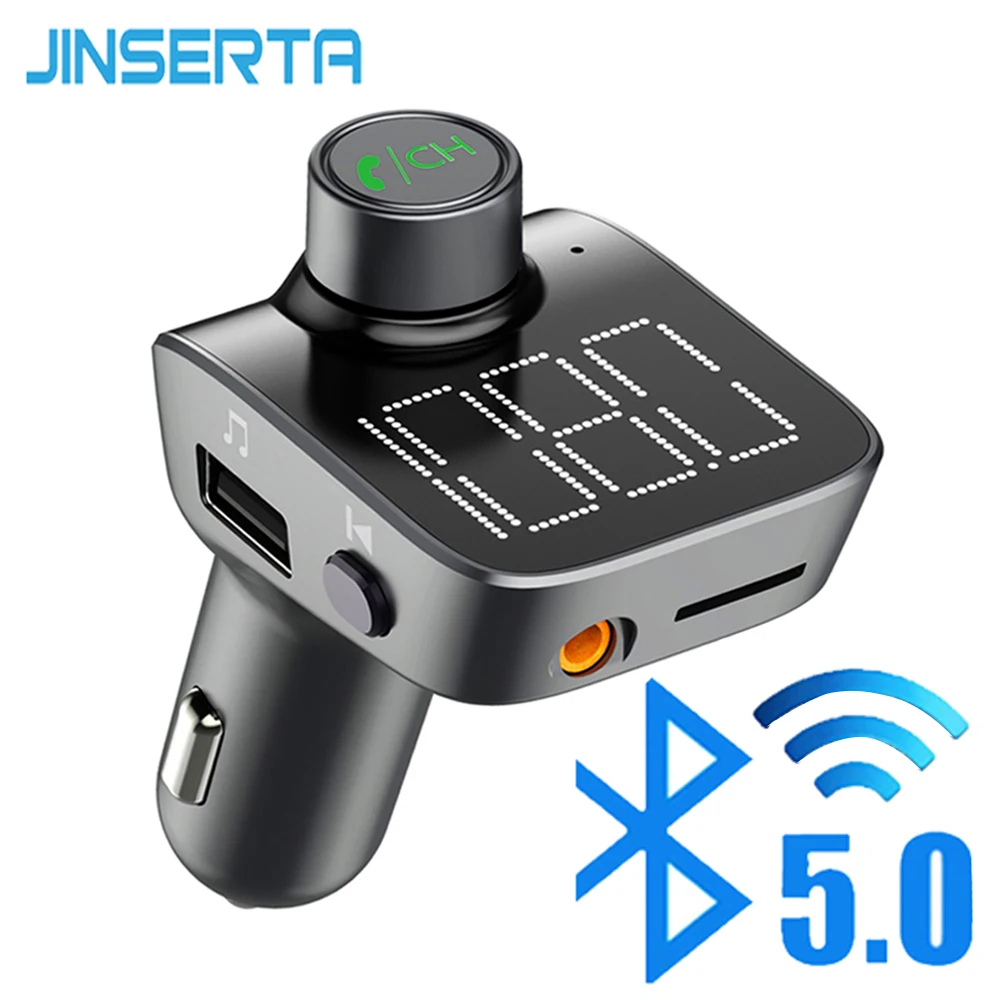5 0 Bluetooth FM передатчик Комплект беспроводной связи для автомобиля большой