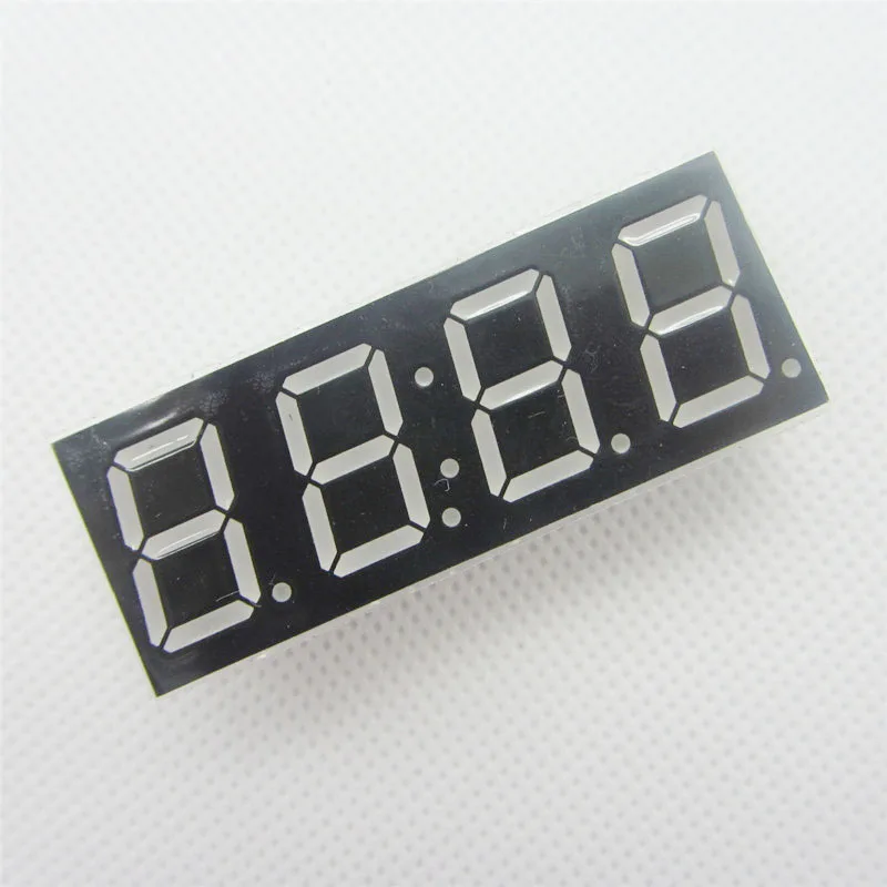 

10 pcs Common Anode 4bit 4 bit Digital Tube 0.56 inch Red LED With Clock Digit 7 Segment (CLOCK)