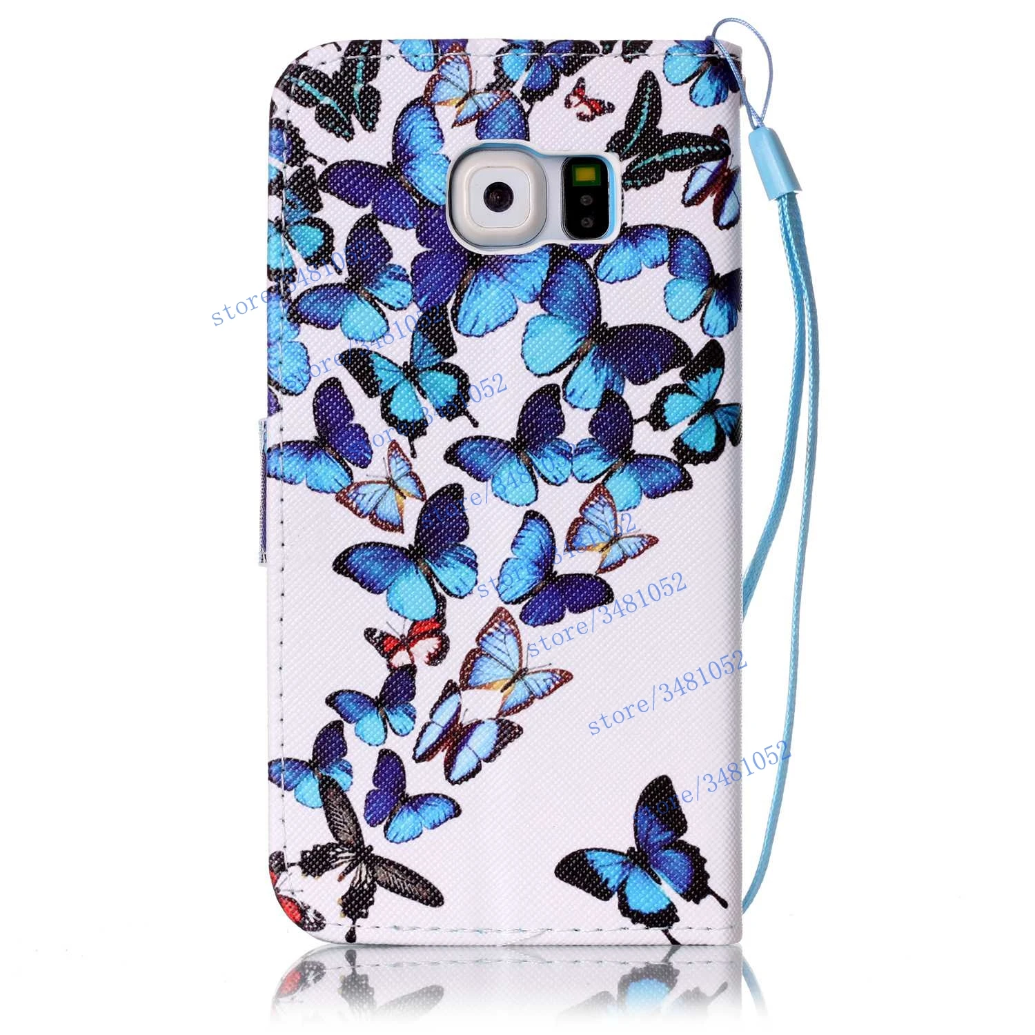 Живопись чехол для samsung Galaxy S6 G920F G920FD G920W8 SM-G920W8 SM-G920F SM-G920FD SM-G920I Флип Бумажник