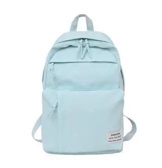 blue XM8986 Модный нейлоновый женский рюкзак, школьные сумки для девочек-подростков, студенческий рюкзак в консервативном стиле, женский рюкзак, Mochilas Feminina - Цвет: blue XM8986