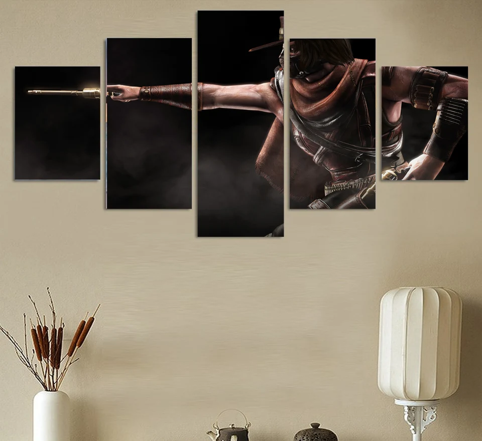 Популярный постер HD с принтом Картина на холсте из игры Mortal Kombat картины стену для