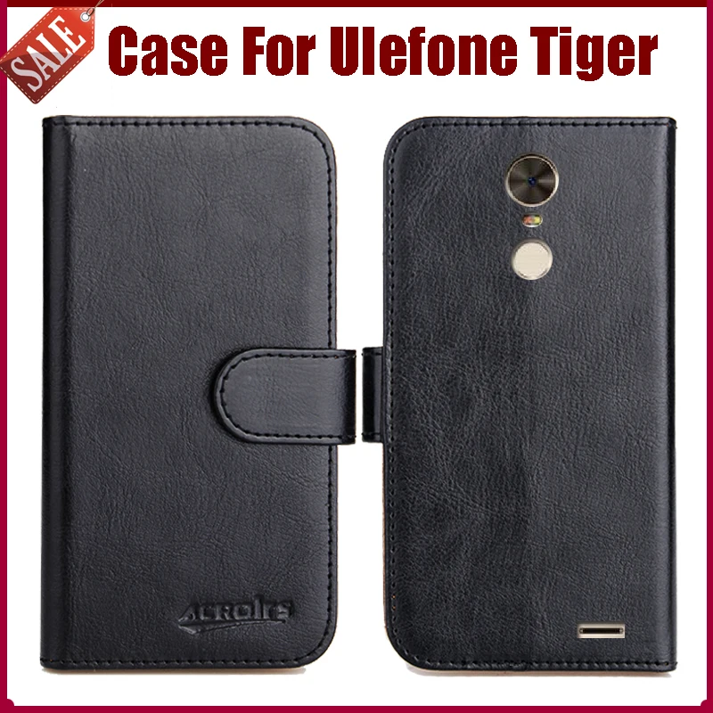 

Лидер продаж! Чехол-книжка Ulefone для Ulefone чехол с изображением тигра, кожа, 6 цветов