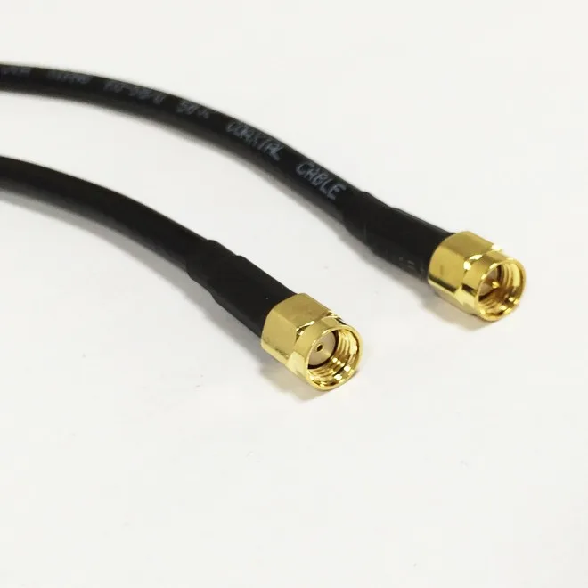 Wifi антенный Удлинитель SMA Мужской переключатель RP SMA адаптер RG58 50 см 20 дюймов