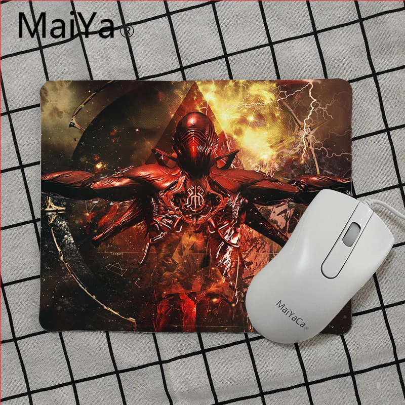 No Lock Edge25x29cm Maiya Высокое Качество Игровой Warframe красивый коврик для мышки в стиле аниме игровой коврик мышь - Цвет: No Lock Edge25x29cm
