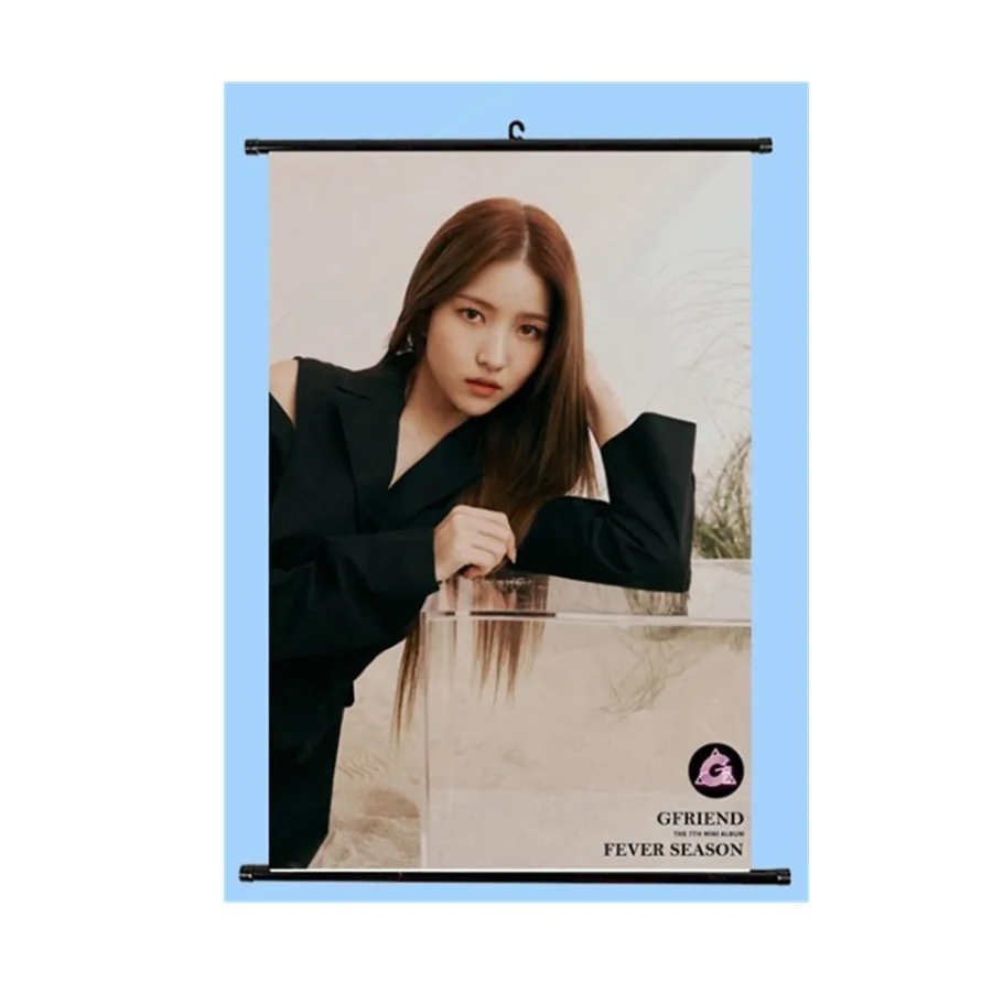 8 Kpop Gfriend членов повесить плакат вы Rin грех B мини прокрутки фотоальбом мкм J Ын ха дома любители украшения подарок - Цвет: 8