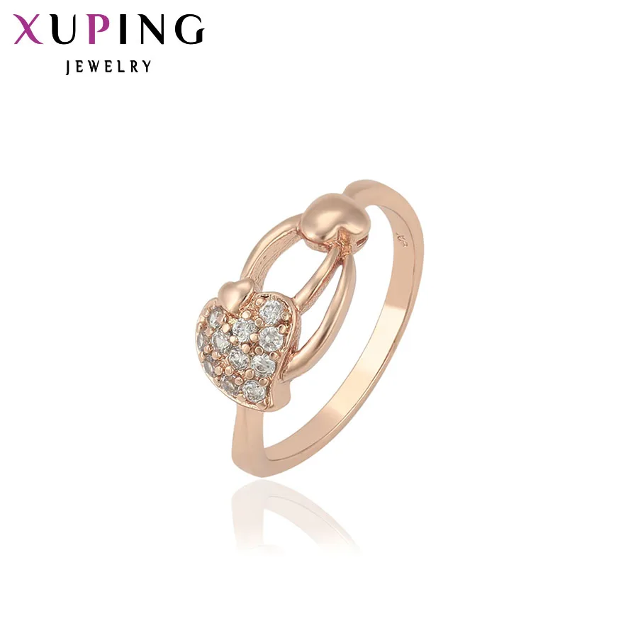 Xuping Ювелирных изделий модное кольцо золотого цвета кольца для женщин ювелирных