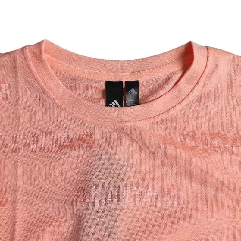 Оригинальная женская футболка с коротким рукавом Adidas GFX трикотажная спортивная