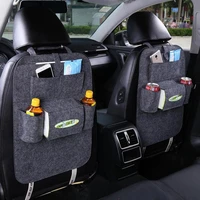 multifunction car back seat storage bag backrest pockets protector organizer auto organizer seat accessories asiento almacenaje