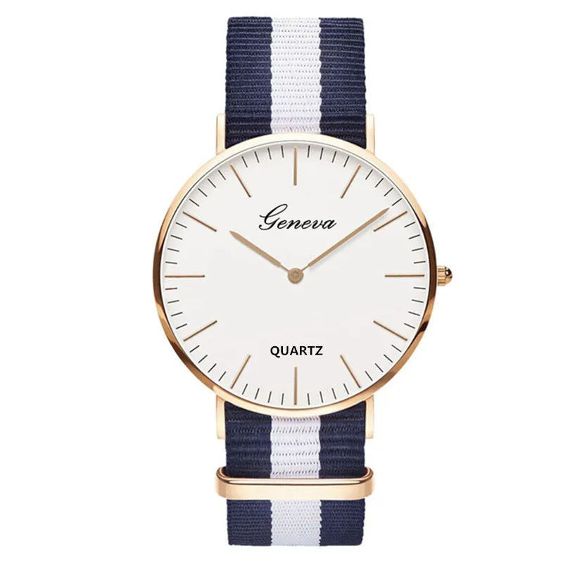 Mdnen Hot Sale Nylon strap Style Quartz Men Women Watch Top Brand Watches Fashion Casual Wrist Relojes | Наручные часы