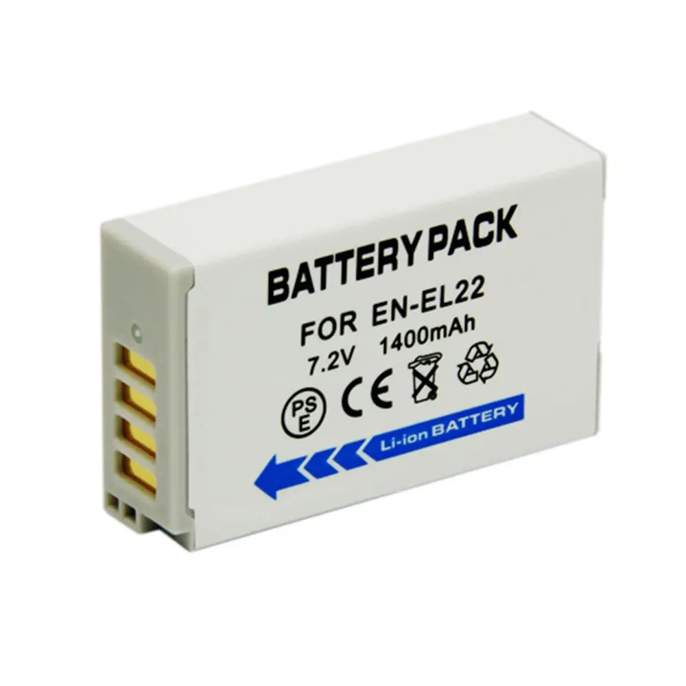 WHCYonline 1010mAh EN EL22 ENEL22 Аккумулятор для цифровой камеры Nikon 1 J4 S2|digital camera battery|battery for