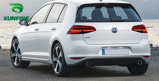 Пара автомобиль хвост светильник в сборе для Volkswagen GOLF 7 2013- светодиодный стоп-сигнал светильник "бегущая вода" мерцания указатели поворота светильник