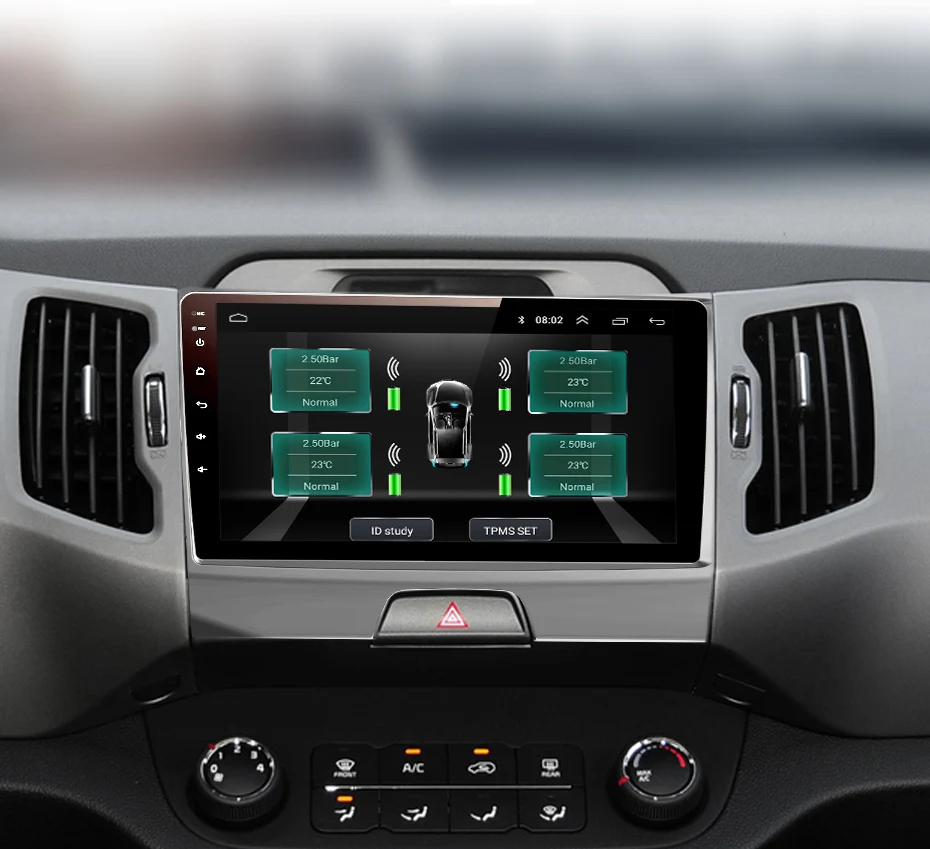 Junsun 2 Din мультимедийный видео плеер Android 8,1 gps навигация для KIA Sportage 3 4 2010- хэтчбек головное устройство без dvd слот