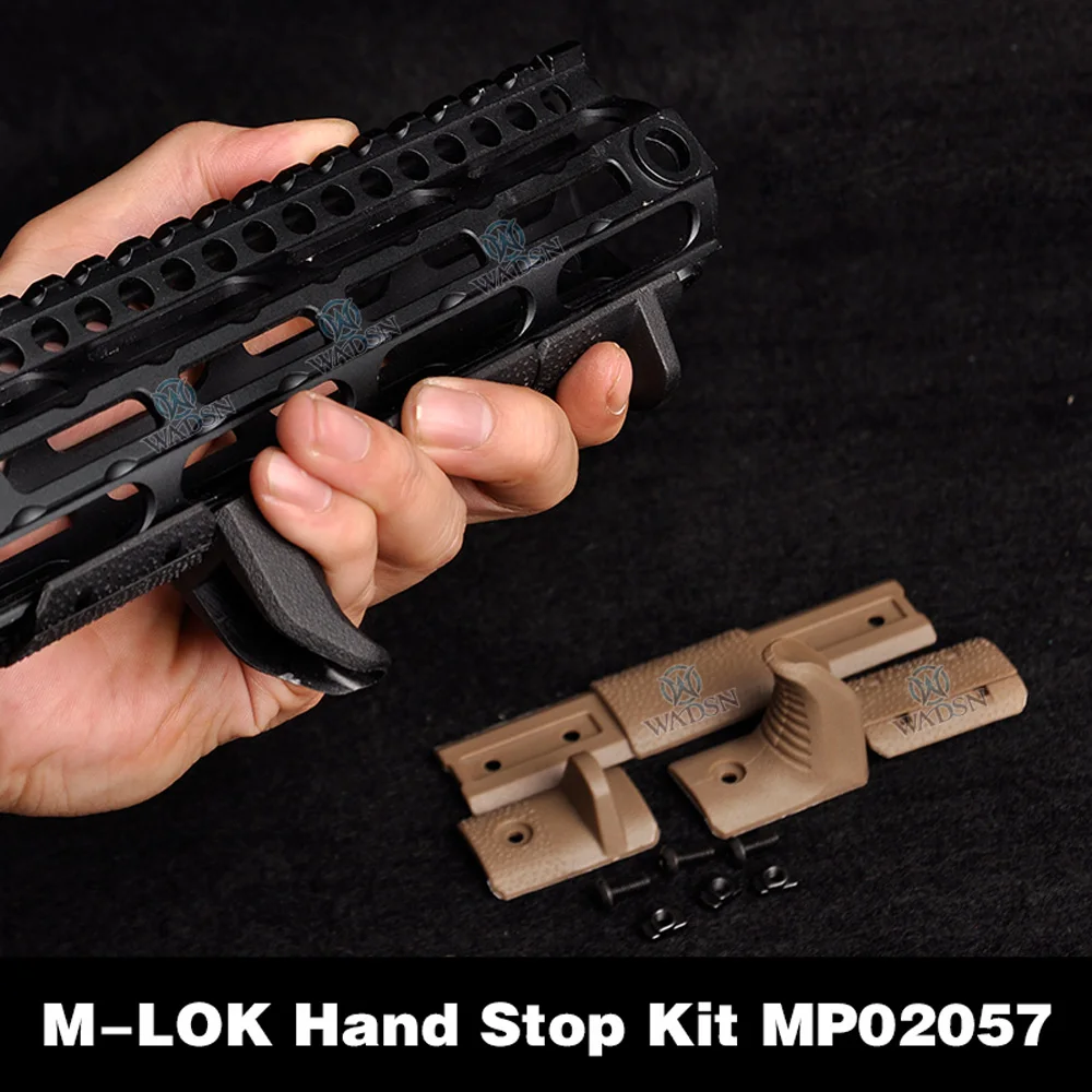 Wadsn Airsoft M-LOK ручной стоп-комплект для KeyMod M Лок крепления Системы m-LOK цевье 4 шт./компл. Acessórios Softair MP02057