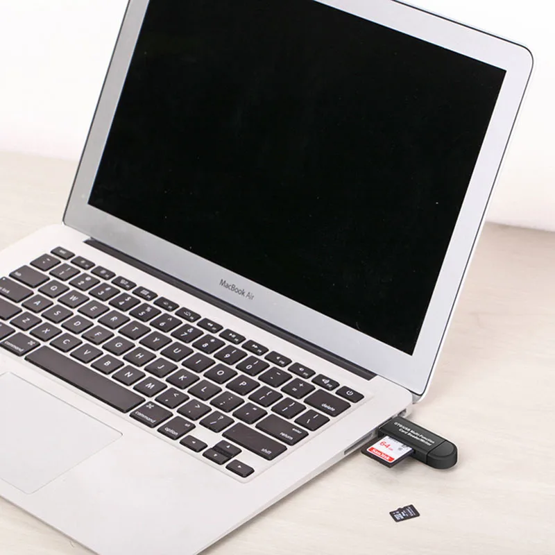 2 в 1 USB OTG кардридер флэш-накопитель высокоскоростной USB2.0 Универсальный TF/SD-карта
