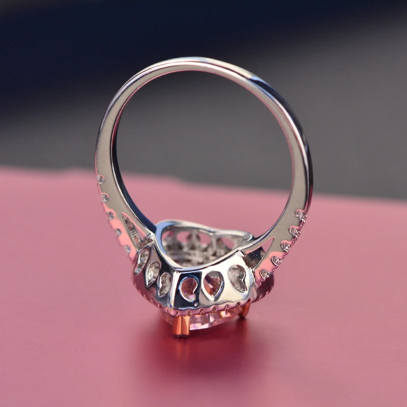 

Sailor Moon Pink Heart Ring Anime Jewelry Cosplay Actress Moon Rabbit Bunny Wedding Ring