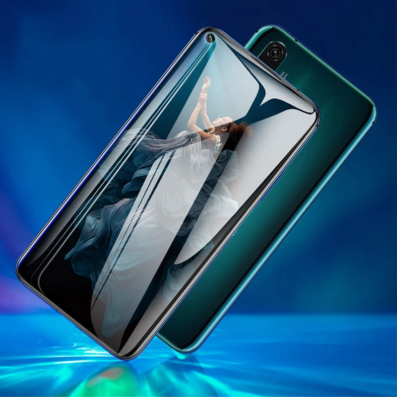 Защитное стекло для Huawei Honor 20 Lite полное покрытие армированное закаленное Pro 20s 2019
