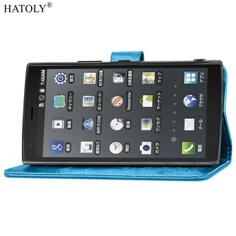 Для Kyocera Urbano V04 Чехол книжка кожаный чехол для V04Wallet сумка мягкая задняя крышка