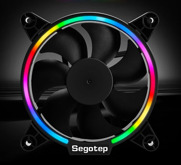 Авто RGB без контроллера 4PIN использование для радиатора Вентилятор компьютерный