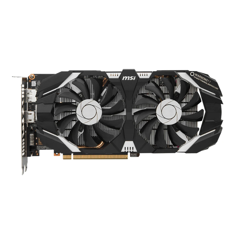MSI видеокарта GEFORCE GTX1060 6GT OC видео Графика карты 6 г 192bit 8008 мГц 1544 мГц-1759 1280 единиц