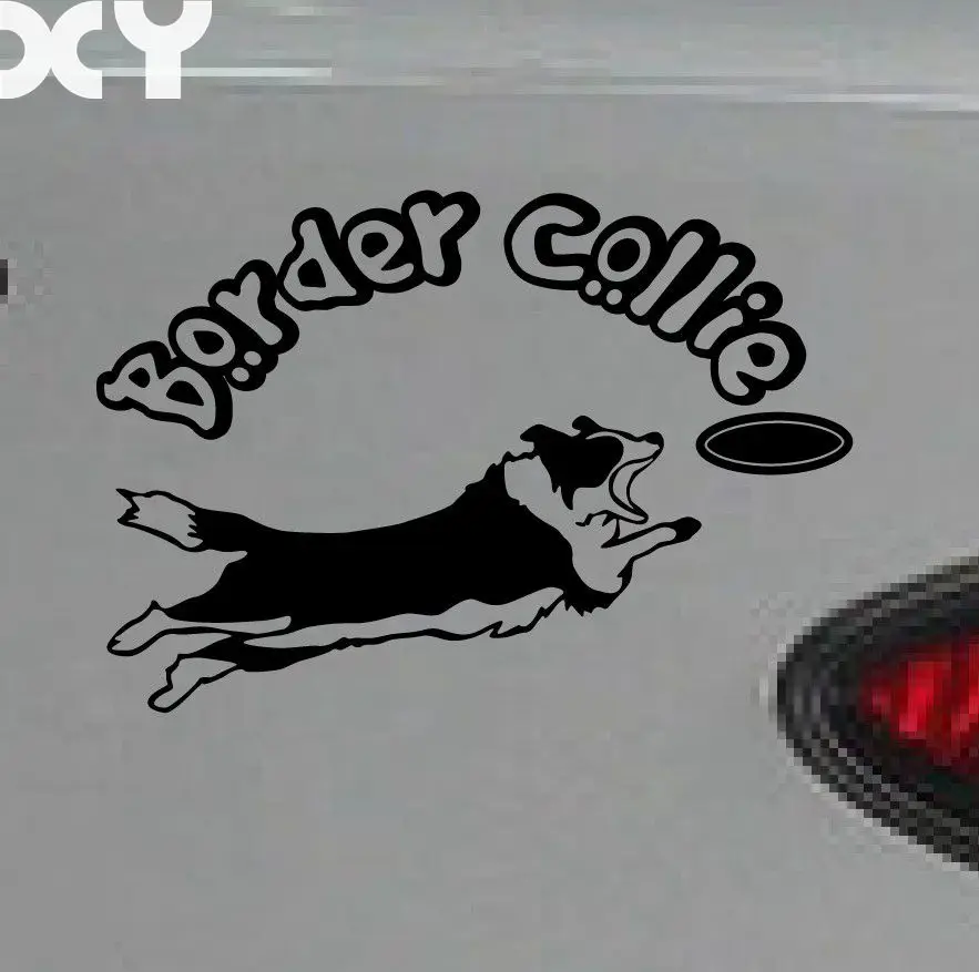 

Забавная светоотражающая лента Border Collie, Стикеры для автомобилей, забавные виниловые автомобильные стикеры и наклейки, Прямая поставка