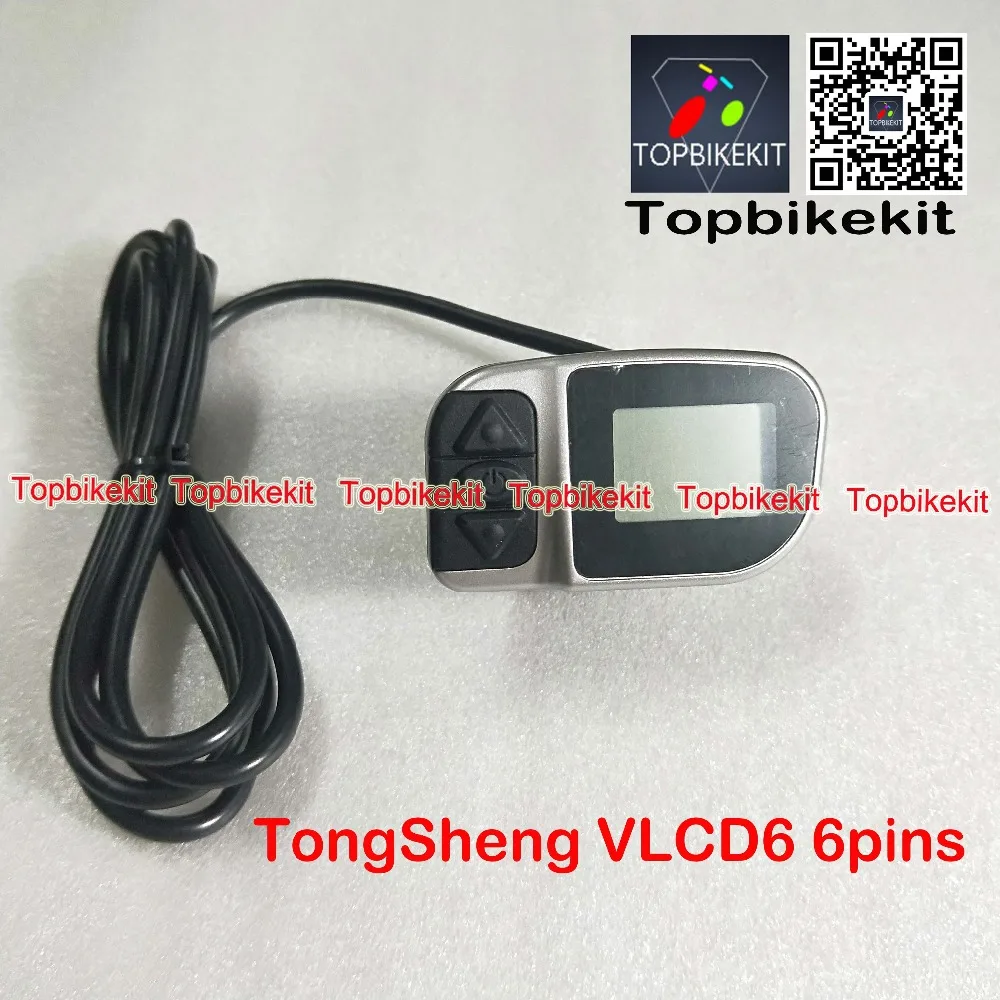 TSDZ2 дисплей VLCD6 6 контактный разъем для Mid привод двигателя 250 Вт 350 500 Tongsheng части
