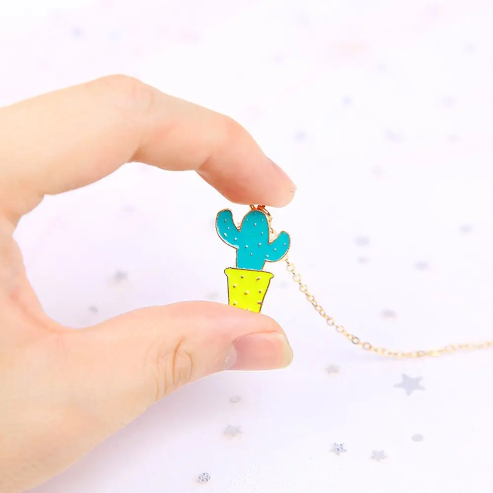 1 шт. Kawaii Единорог металлическая Закладка милые животные Закладка кактус для книг школьников Винтаж Bookarks красивый подарок