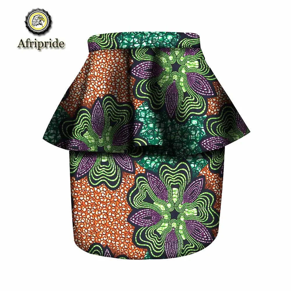2019 Весенняя африканская повседневная юбка для женщин AFRIPRIDE dashiki bazin богатая