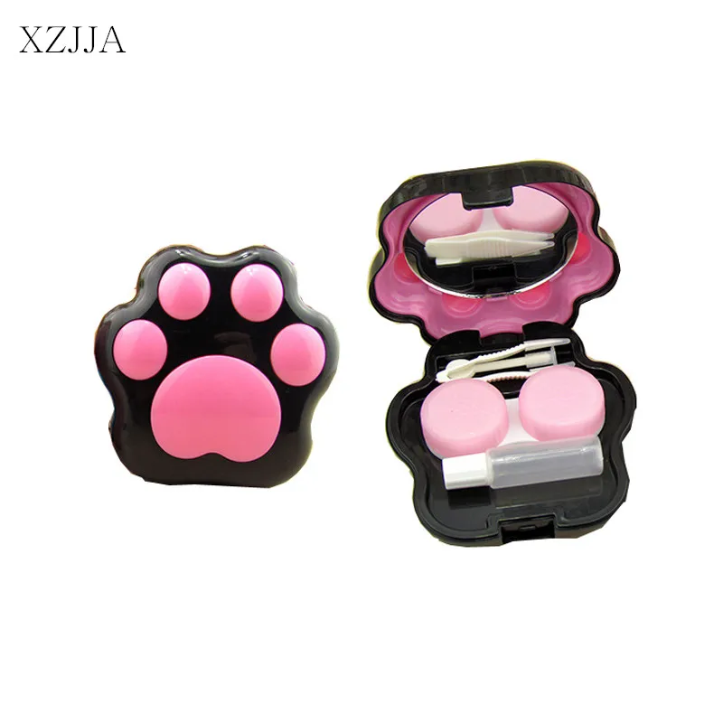 XZJJA чехол для контактных линз с животными собаками/кошками|storage box cute|box cutestorage |