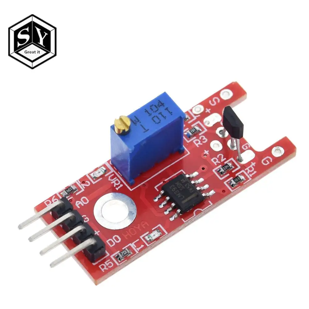 Умная электроника 4-контактный линейный магнитный переключатель для холла