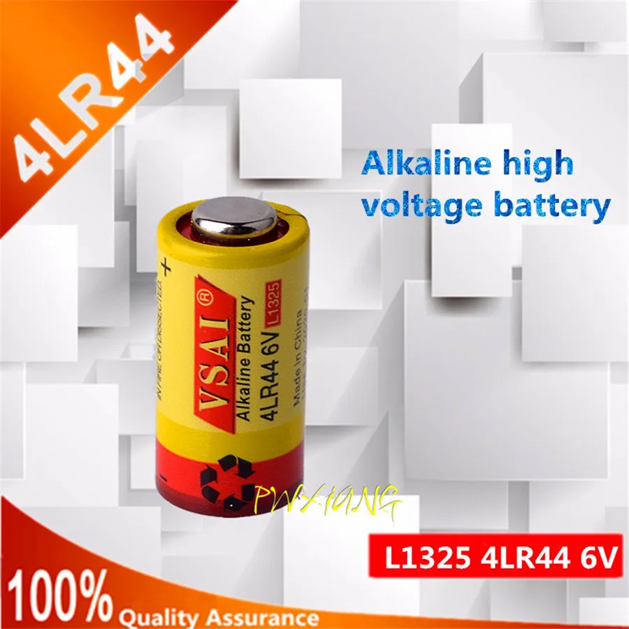 Высокое качество 4 шт. аккумуляторные батарейки 4LR44 L1325 PX28A 476A A544 28A для собак 6