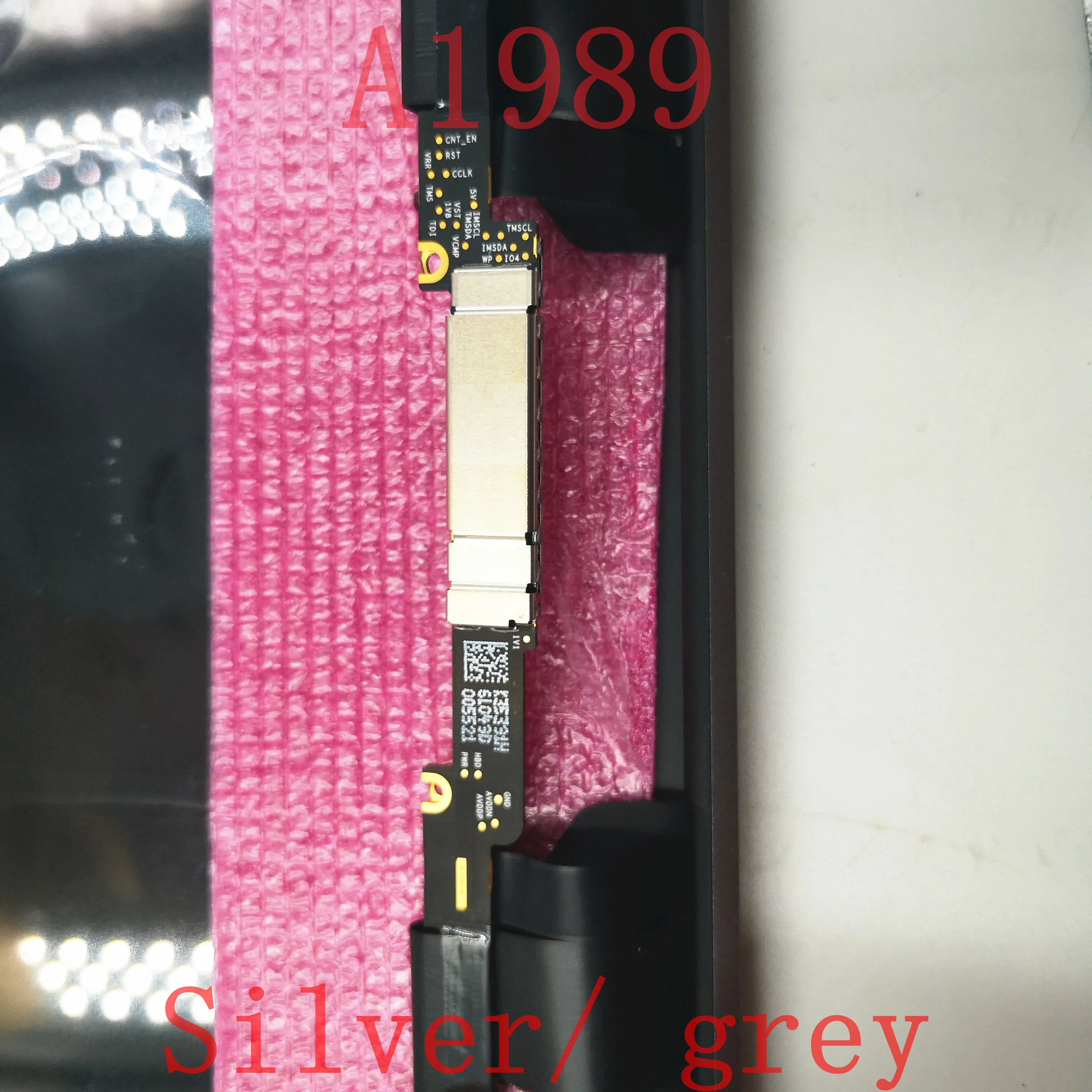 A1989 ЖК экран в сборе серебристо серый для Macbook Pro 13 3 &quotRetina дисплей Середина 2018