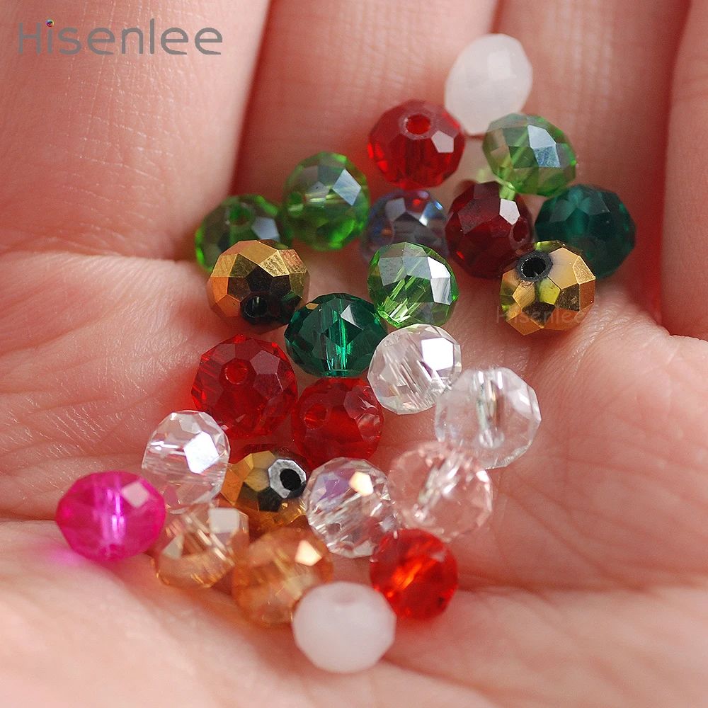 Стеклянные бусины из чешского стекла 6 мм 98 шт./упаковка | Украшения и аксессуары