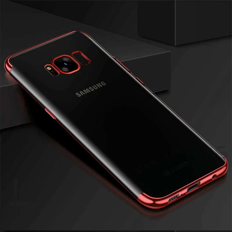 Armor Transparent TPU Case For Samsung Galaxy S20 Ultra S8 S9 S10 Plus A6 A7 A8 J4 J6 2018 A5 2017 J5 S10E Note 8 9 10 Lite Cover|Бамперы| |