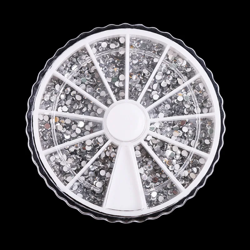 1 коробка украшения для ногтей стразы красоты акриловое сверло цветные дизайна в