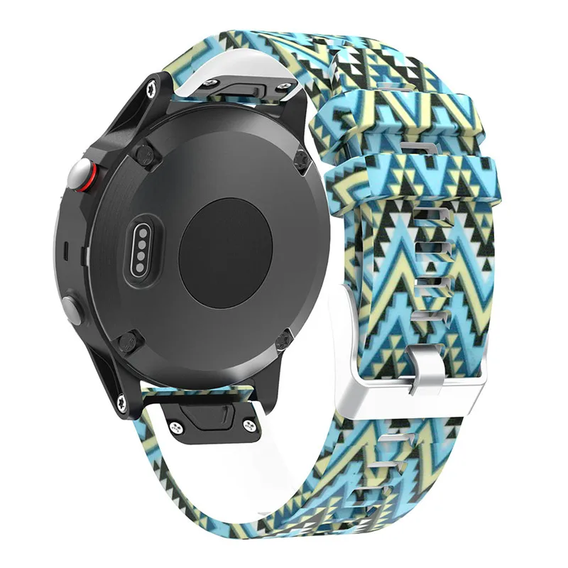Ремешок для наручных часов Garmin Fenix 5/Fenix 5 Plus/Forerunner 935/touchs60/Quatix ремешок силиконовый с