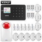 Беспроводная GSM домашняя система охранной сигнализации KERUI G18, Комплект охранной сигнализации, дистанционное управление мобильным приложением