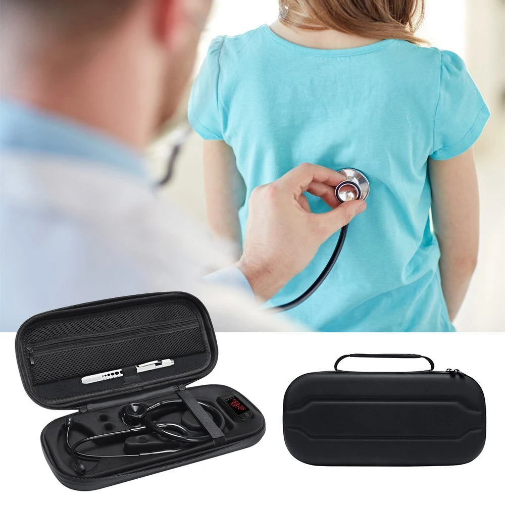 Новейшая Жесткая Сумка для переноски EVA чехол 3M Littmann Classic III / MDF ADC Omron Stethoscope.