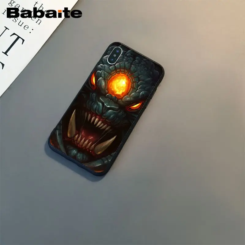 A4 Babaite Shadow Fiend Dota 2 роскошный уникальный дизайн чехол для телефона для iPhone 5 5Sx 6 7 7plus 8 8Plus X XS MAX XR - Цвет: A4