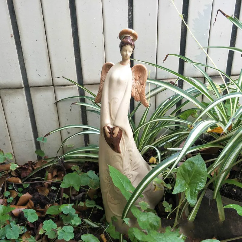 Украшение с христианскими иероглифами статуя ангела сказочные изделия из смолы