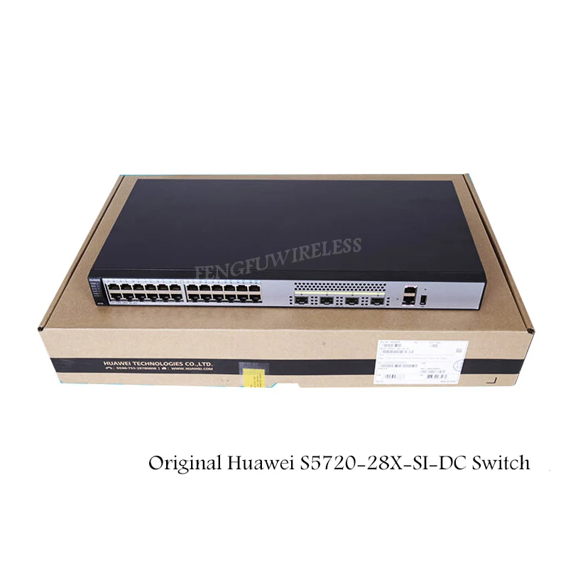 Высокая производительность Стандартный Gigabit Ethernet коммутаторы S5720 28X SI DC huawey 24