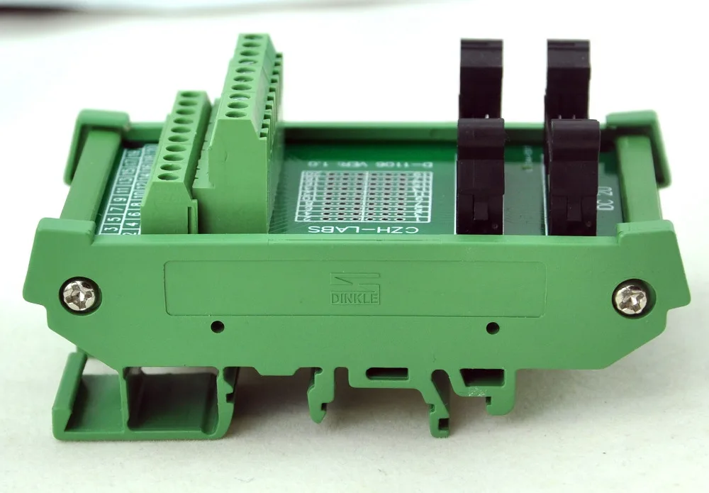 DIN рейка крепление IDC-44 2x22pins 2 0 мм двойной разъем для мужчин Интерфейс модуль. |