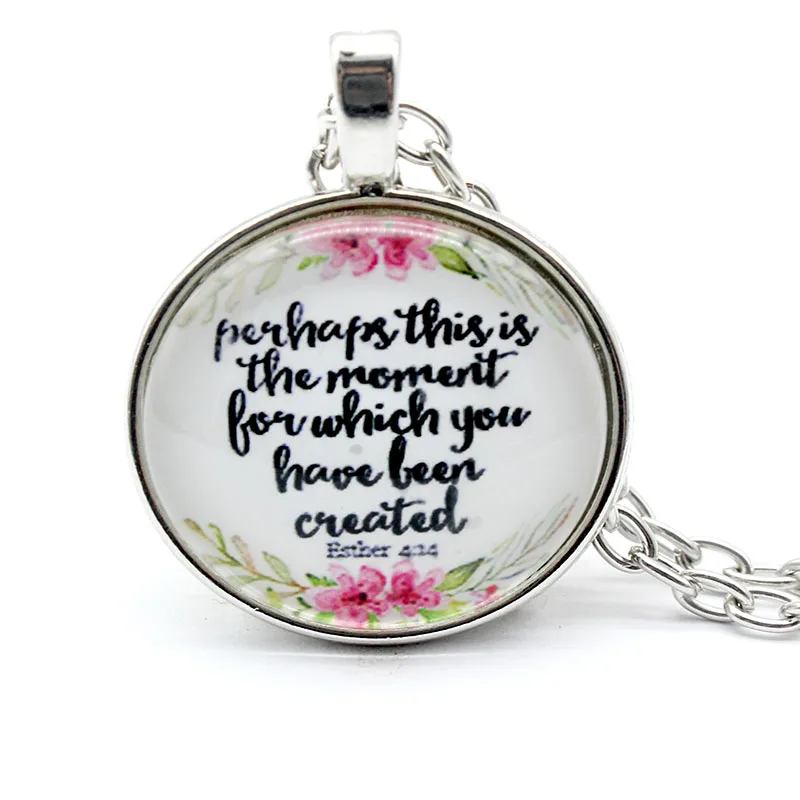 Ожерелье из стекла кабошона подвеска буддиста в виде цветов мандалы 10 шт./лот