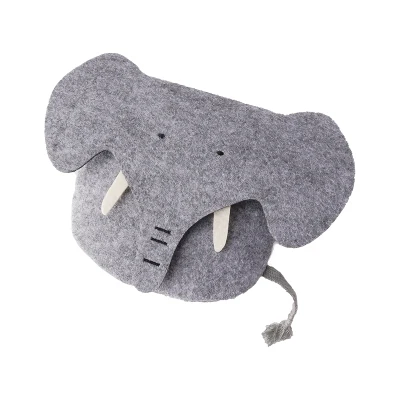 gray elephant Monsisy/милый кошелек для монет с кроликом/лисой, Детский кошелек, маленький кошелек для мальчиков, детская сумка, Детская сумочка для денег, Monederos Para Monedas - Цвет: gray elephant